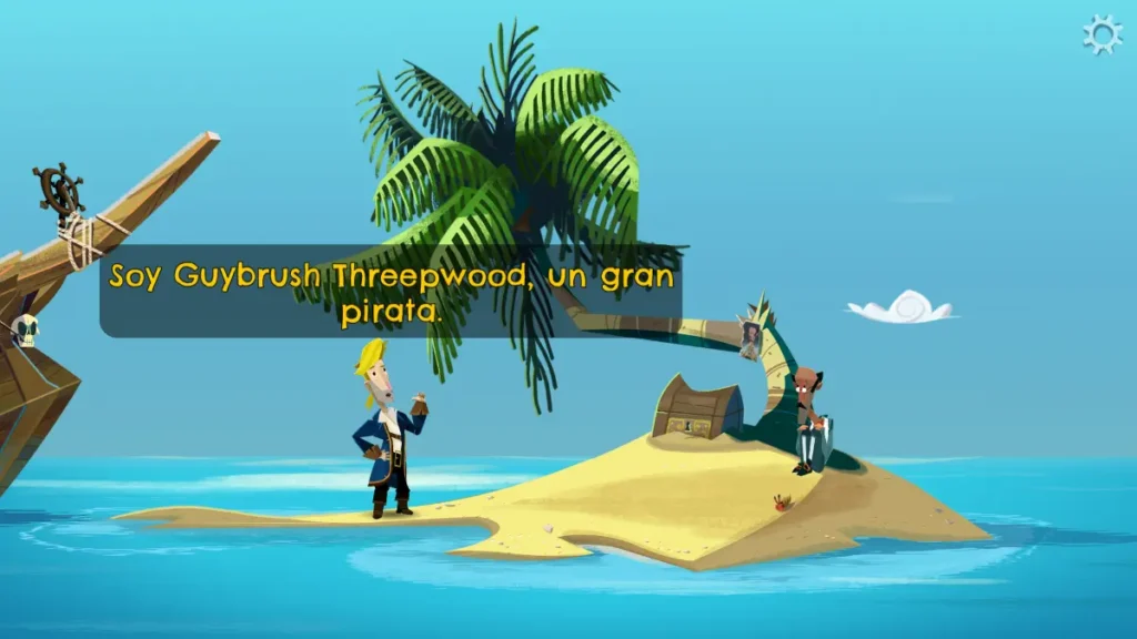 Return to monkey island Ned Filigree contable de Stan parte 4