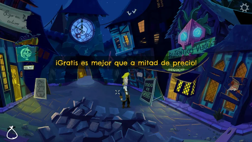 Return to monkey island parte 4 tienda de vudu