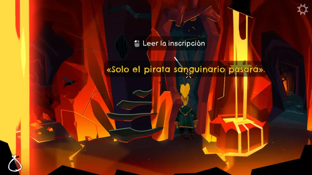 Return to monkey island puerta bloqueada